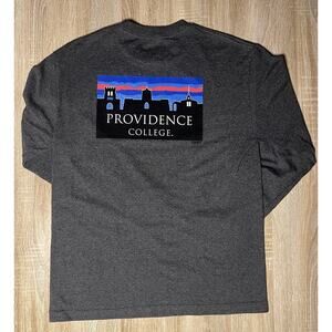 Providence College Friars Vintage Grey Long Sleeve TShirt M